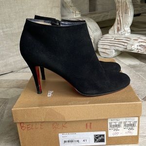 louboutin Suede booties